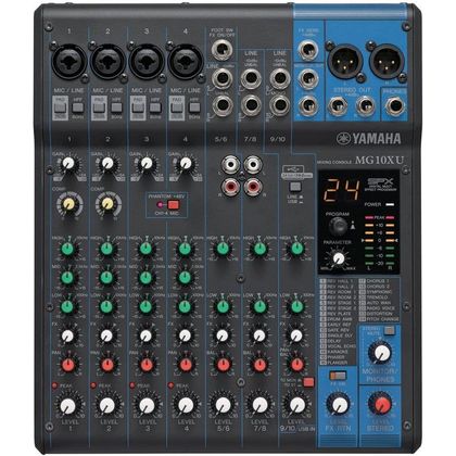 Impianto Audio Professionale Live Yamaha 650W Bundle Coppia Casse DBR10 + Mixer MG10XU + cavi omaggio