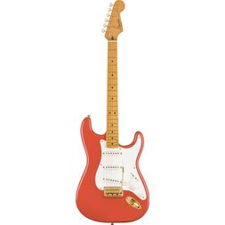 Fender Squier FSR Classic Vibe '50s Stratocaster MN Fiesta Red with Gold Hardware Chitarra elettrica