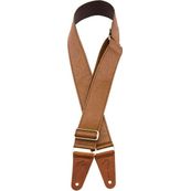 Fender Tooled Leather Strap Brown Tracolla per chitarra