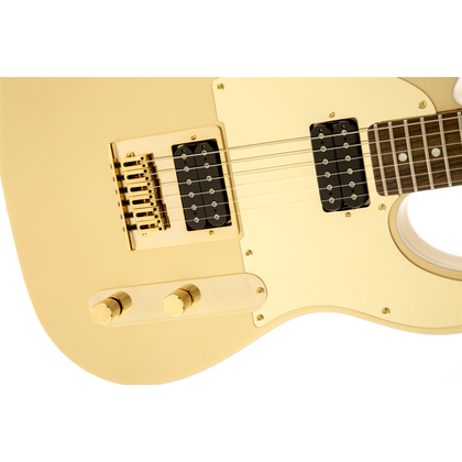 Fender Squier J5 Telecaster LRL Frost Gold Chitarra elettrica dorata