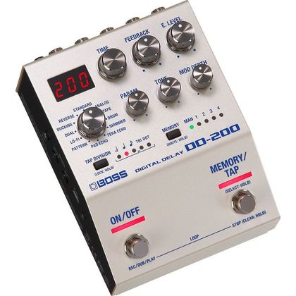 BOSS DD-200 Digital Delay Effetto delay digitale a pedale per chitarra