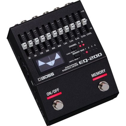 BOSS EQ-200 Graphic Equalizer Equalizzatore grafico a pedale per chitarra