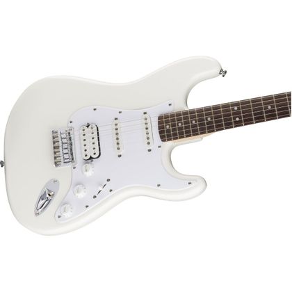 Fender Squier Bullet Stratocaster HT Hard Tail HSS White Chitarra Elettrica bianca