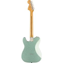 Fender Squier FSR Classic Vibe '70s Telecaster Deluxe MN Sea Foam Sparkle with White Pearloid Pickguard Chitarra elettrica verde