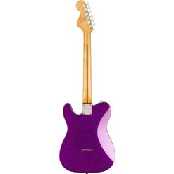 Fender Squier FSR Classic Vibe '70s Telecaster Deluxe MN Purple Sparkle with White Pearloid Pickguard Chitarra elettrica viola