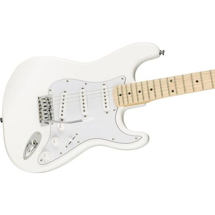 Fender Squier FSR Affinity Stratocaster MN Olympic White Chitarra elettrica bianca