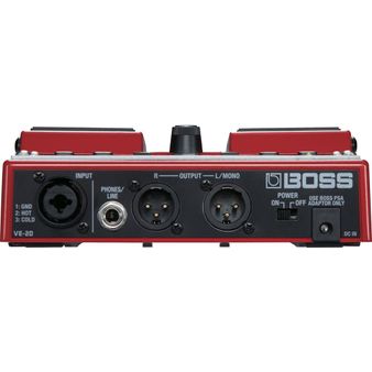 BOSS VE-20 Vocal Performer Multieffetti a pedale per voce