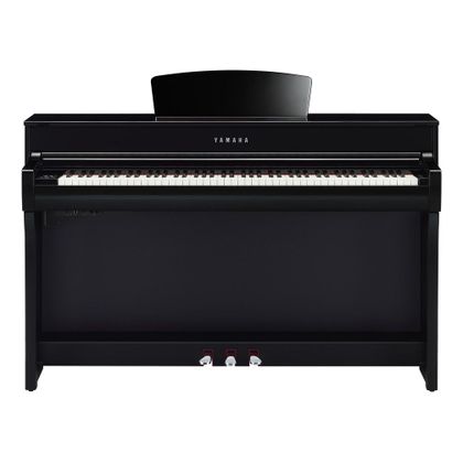 Yamaha Clavinova CLP735 Polished Ebony Pianoforte digitale nero lucido