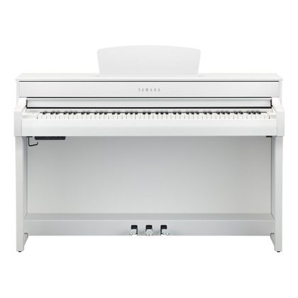 Yamaha Clavinova CLP735 White Pianoforte digitale bianco
