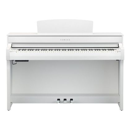 Yamaha Clavinova CLP745 White Pianoforte digitale bianco