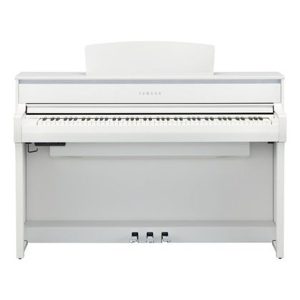 Yamaha Clavinova CLP775 White Pianoforte digitale bianco