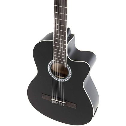 GEWA pure VGS Chitarra classica elettrificata Black