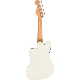 Fender Fullerton Jazzmaster Uke Olympic White Ukulele concerto elettrificato