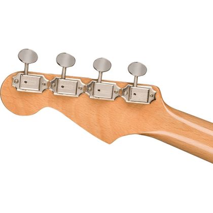 Fender Fullerton Jazzmaster Uke Olympic White Ukulele concerto elettrificato