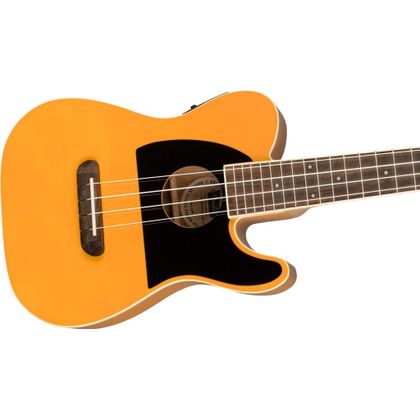 Fender Fullerton Tele Uke Butterscotch Blonde Ukulele concerto Telecaster elettrificato