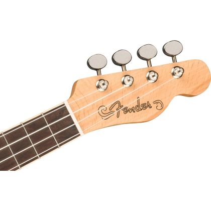 Fender Fullerton Tele Uke Butterscotch Blonde Ukulele concerto Telecaster elettrificato