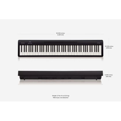 Roland FP-10 BK Black Pianoforte digitale con borsa+ copritastiera in omaggio