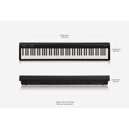 Roland FP-10 BK Black Pianoforte digitale con supporto originale in legno + copritastiera omaggio