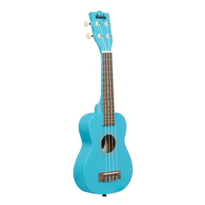 Kala UK-BLUEYONDER Ukadelic Blue Yonder Ukulele soprano azzurro