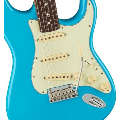 Fender American Professional II Stratocaster RW Miami Blue Chitarra elettrica con borsa