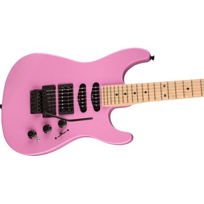 Fender Limited Edition HM Strat MN Flash Pink Chitarra elettrica con borsa