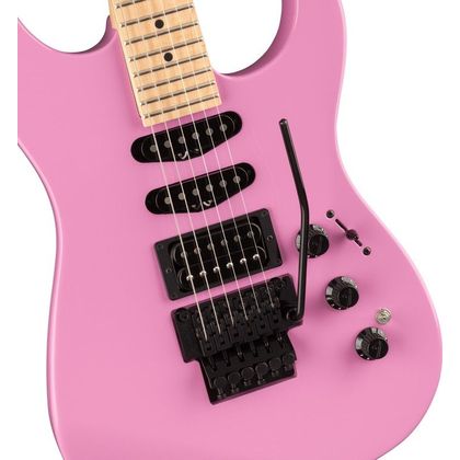 Fender Limited Edition HM Strat MN Flash Pink Chitarra elettrica con borsa