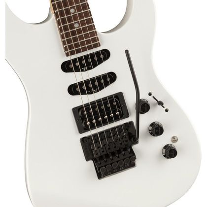 Fender Limited Edition HM Strat RW Bright White Chitarra elettrica con borsa