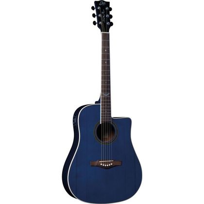 Eko NXT D100CE See Through Blue Chitarra acustica elettrificata