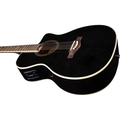 Eko NXT A100CE See Through Black Chitarra acustica elettrificata