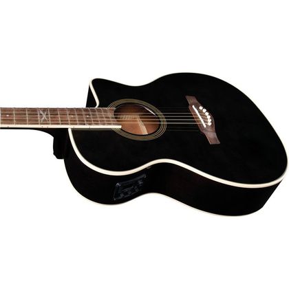 Eko NXT A100CE See Through Black Chitarra acustica elettrificata