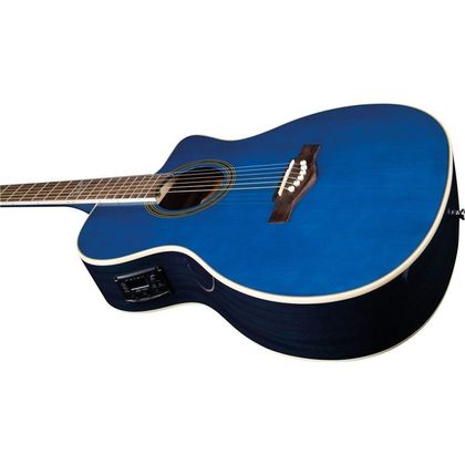 Eko NXT A100CE See Through Blue Chitarra acustica elettrificata