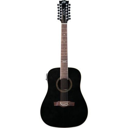 Eko NXT D100E XII See Through Black Chitarra acustica elettrificata 12 corde