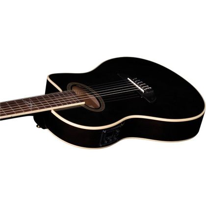 Eko NXT N100CE See Through Black Chitarra classica elettrificata