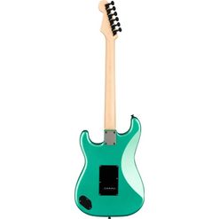 Fender Boxer Series Stratocaster HH RW Sherwood Green Metallic Chitarra elettrica con borsa