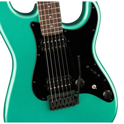 Fender Boxer Series Stratocaster HH RW Sherwood Green Metallic Chitarra elettrica con borsa