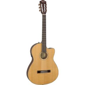 Fender CN140SCE Nylon Thinline Natural Chitarra classica elettrificata con borsa rigida