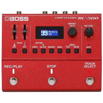 BOSS RC-500 Loop Station a 2 tracce per chitarra