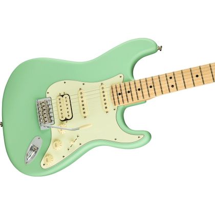 Fender American Performer Stratocaster HSS MN Satin Surf Green Chitarra elettrica con borsa