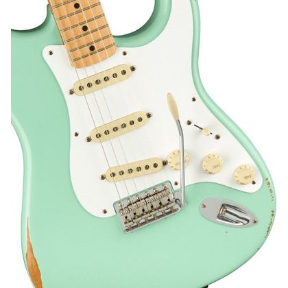 Fender Vintera Road Worn '50s Stratocaster MN Surf Green Chitarra elettrica con borsa