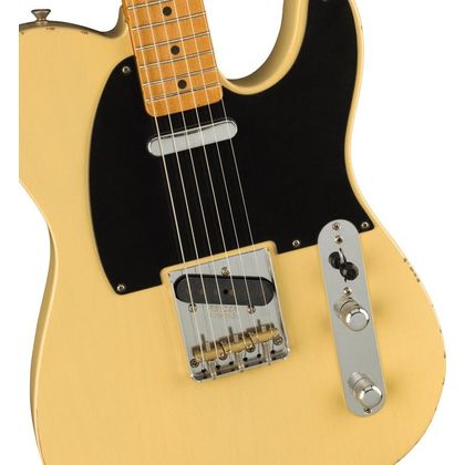 Fender Vintera Road Worn '50s Telecaster MN Vintage Blonde Chitarra elettrica con borsa