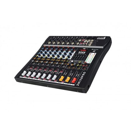 Italian Stage 2MIX8PRO Mixer usb bluetooth 8 canali con DSP effetti