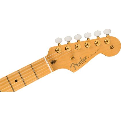 Fender 75th Anniversary Commemorative Stratocaster MN 2-Color Bourbon Burst Chitarra elettrica con borsa
