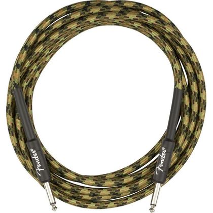 Fender Professional Series Instrument Cable Woodland Camo Cavo per strumenti Jack - Jack 3 mt.