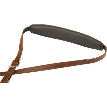 Fender Mustang Saddle Strap Cognac Tracolla per chitarra