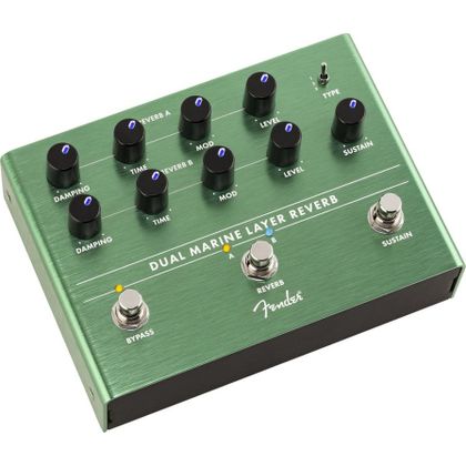 Fender Dual Marine Layer Reverb Effetto a pedale per chitarra