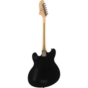 Fender Squier Contemporary Active Starcaster MN Flat Black Chitarra semiacustica