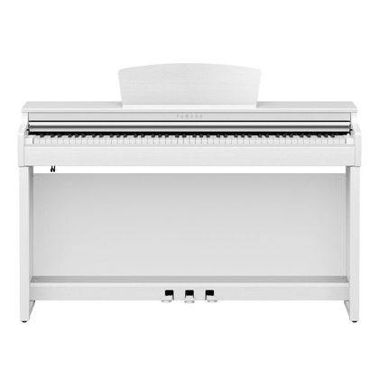 Yamaha Clavinova CLP725 White Pianoforte digitale bianco