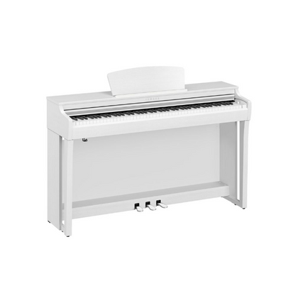 Yamaha Clavinova CLP725 White Pianoforte digitale bianco+ panca + cuffie omaggio