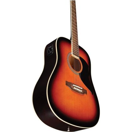 Eko Ranger 6 Eq Brown Sunburst Chitarra acustica elettrificata marrone sfumata