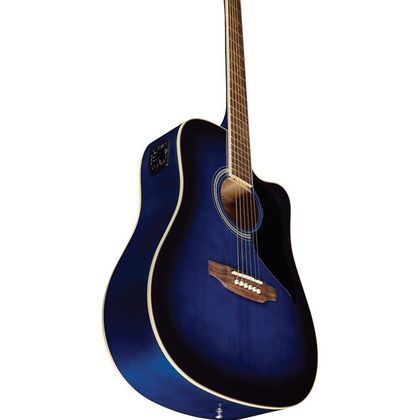 Eko Ranger CW EQ Blue Sunburst Chitarra acustica elettrificata